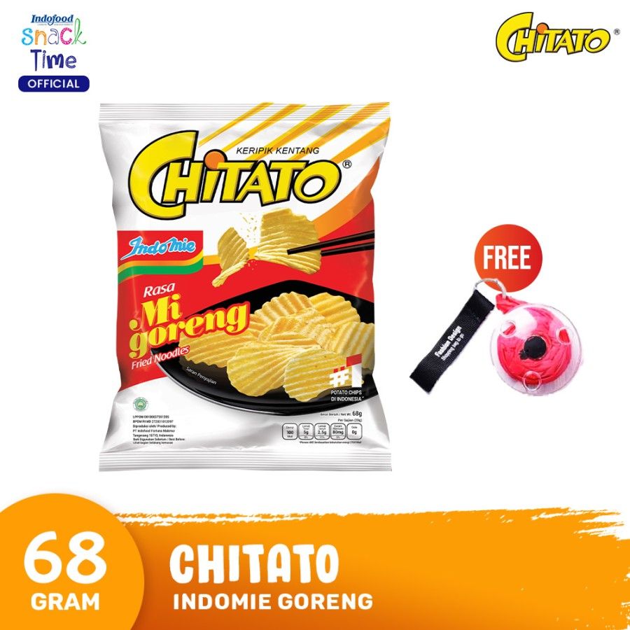 Chitato Indomie Goreng 68 Gr - Free Roll Up Bag - 1
