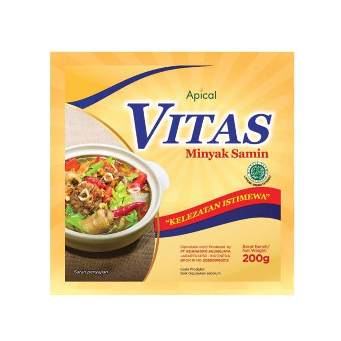 VITAS Minyak Samin Sachet 200Gr - 2