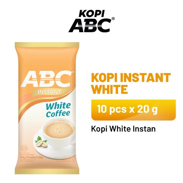 ABC White Instant Coffee 1 Pack (10 x 20 gr) - 1