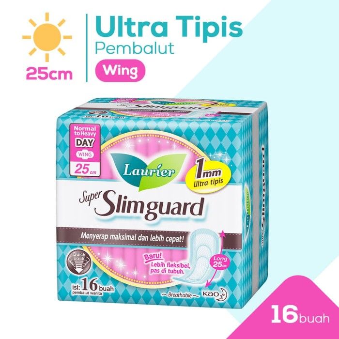 Laurier Super Slim Guard Day 25Cm 16S - 1