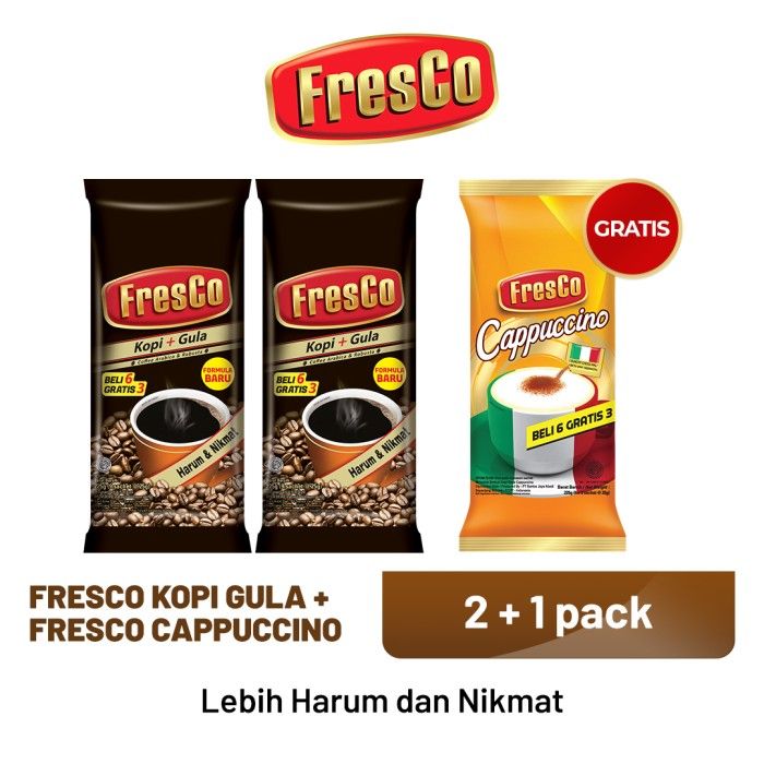 [Buy 2 Get 1] Paket Fresco Mix 1 - 1