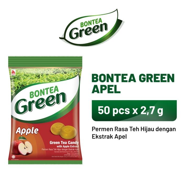 BONTEA Green Apple 1 Bag (50 x 2.7 gr) - 1