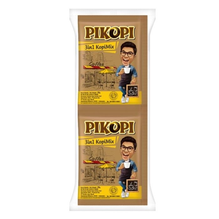 PIKOPI Kopi Mix 1 Renteng (10 x 20 gr) - 2