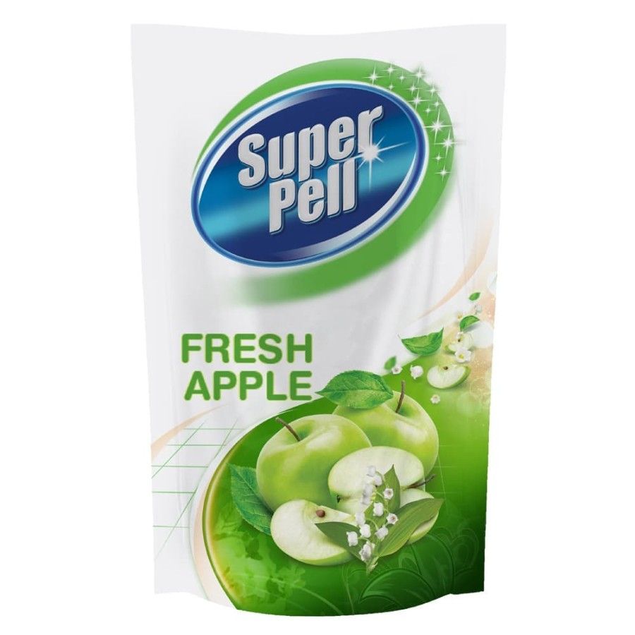 Super Pell Pembersih Lantai Fresh Apple 1600Ml Twin Pack - 2