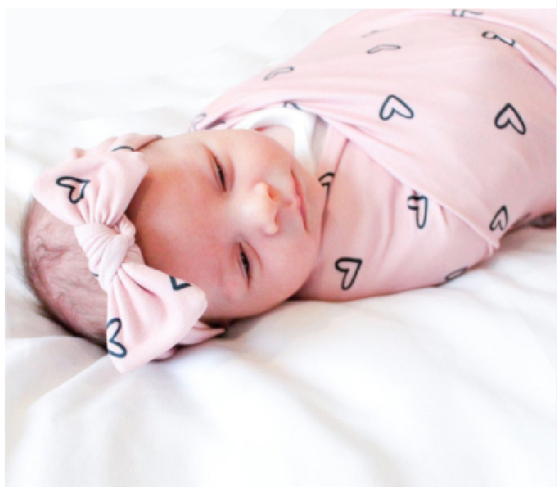Bedong + Bando Bayi Perempuan Import Bahan Lembut dan Adem/Set B - 2