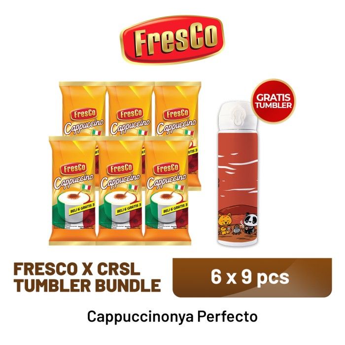 Fresco Cappuccino x CRSL Tumbler Bundle - 1