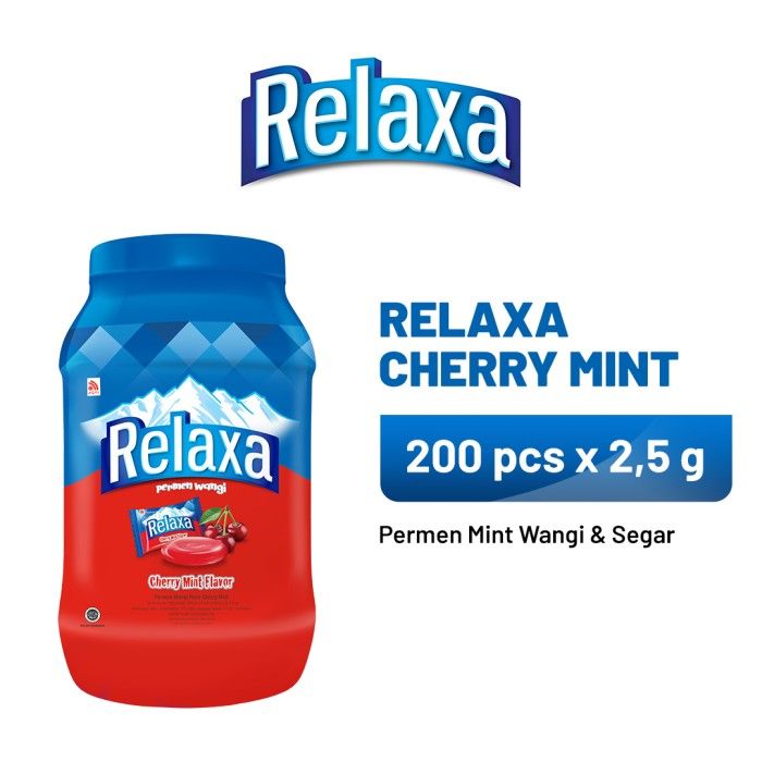 Relaxa Cherry Mint 1 Toples (200 x 2.5 gr) - 1