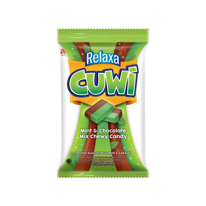 Relaxa Cuwi Coklat Mint 1 Bag (50 x 2.3 gr) - 2