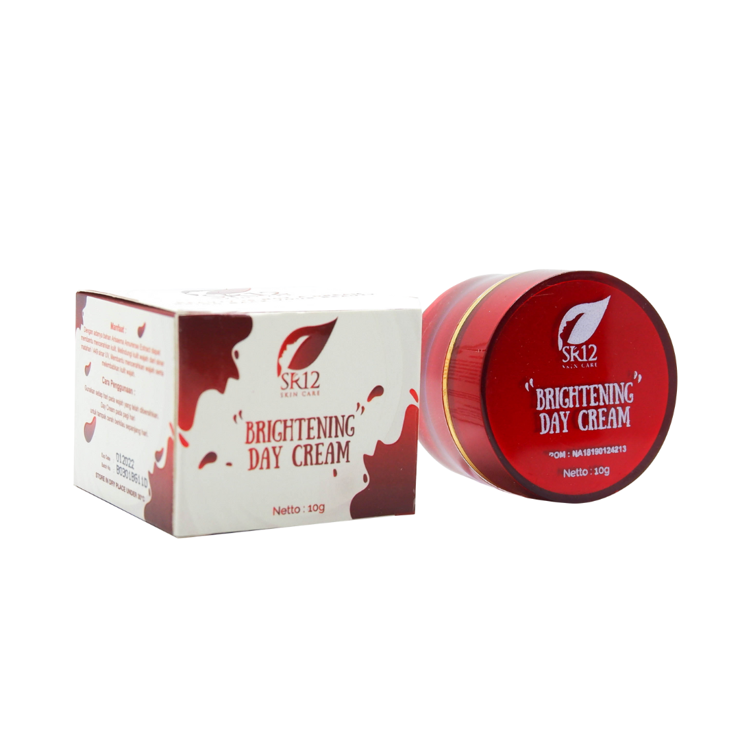 SR12 BRIGHTENING DAY CREAM 10 GR KRIM SIANG MENCERAHKAN WAJAH - 1