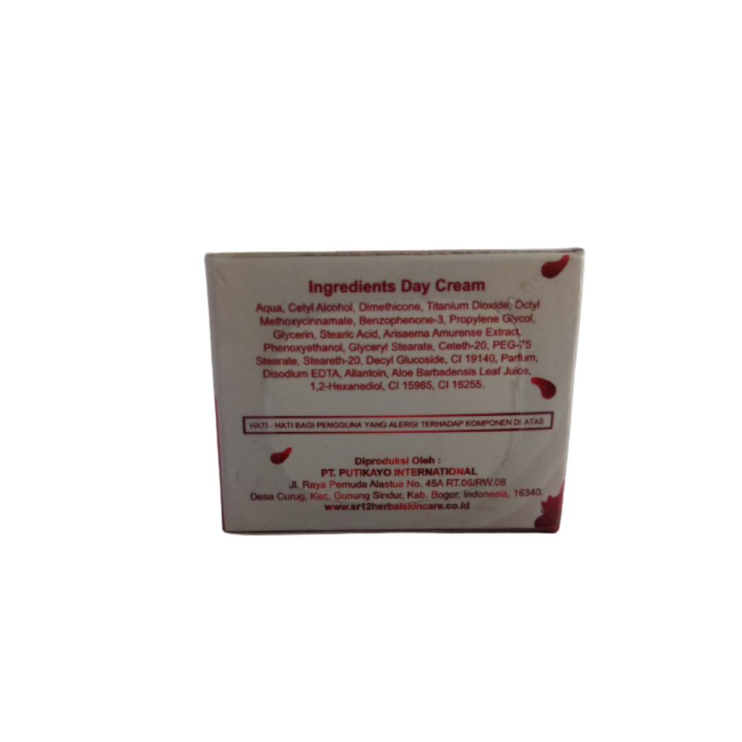 SR12 BRIGHTENING DAY CREAM 10 GR KRIM SIANG MENCERAHKAN WAJAH - 2