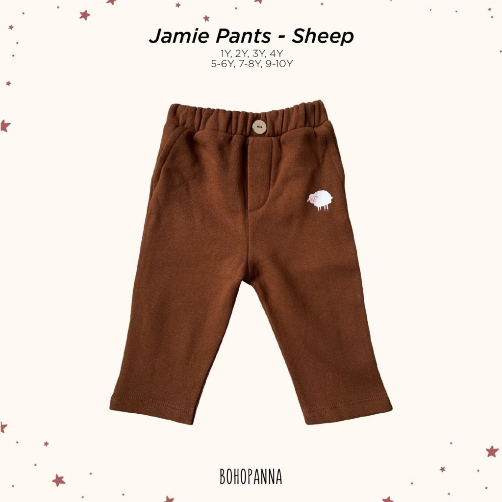 BOHOPANNA - JAMIE PANT - SHEEP 2Y- CELANA ANAK - 1