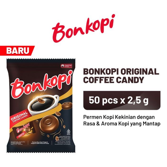 Bonkopi Original Coffee Candy Bag (50 x 2,5 gr) - 1