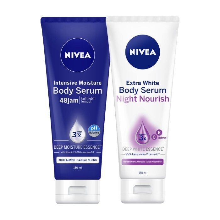 NIVEA Body Serum Extra White Day & Night - Intensive + Night Nourish - 2