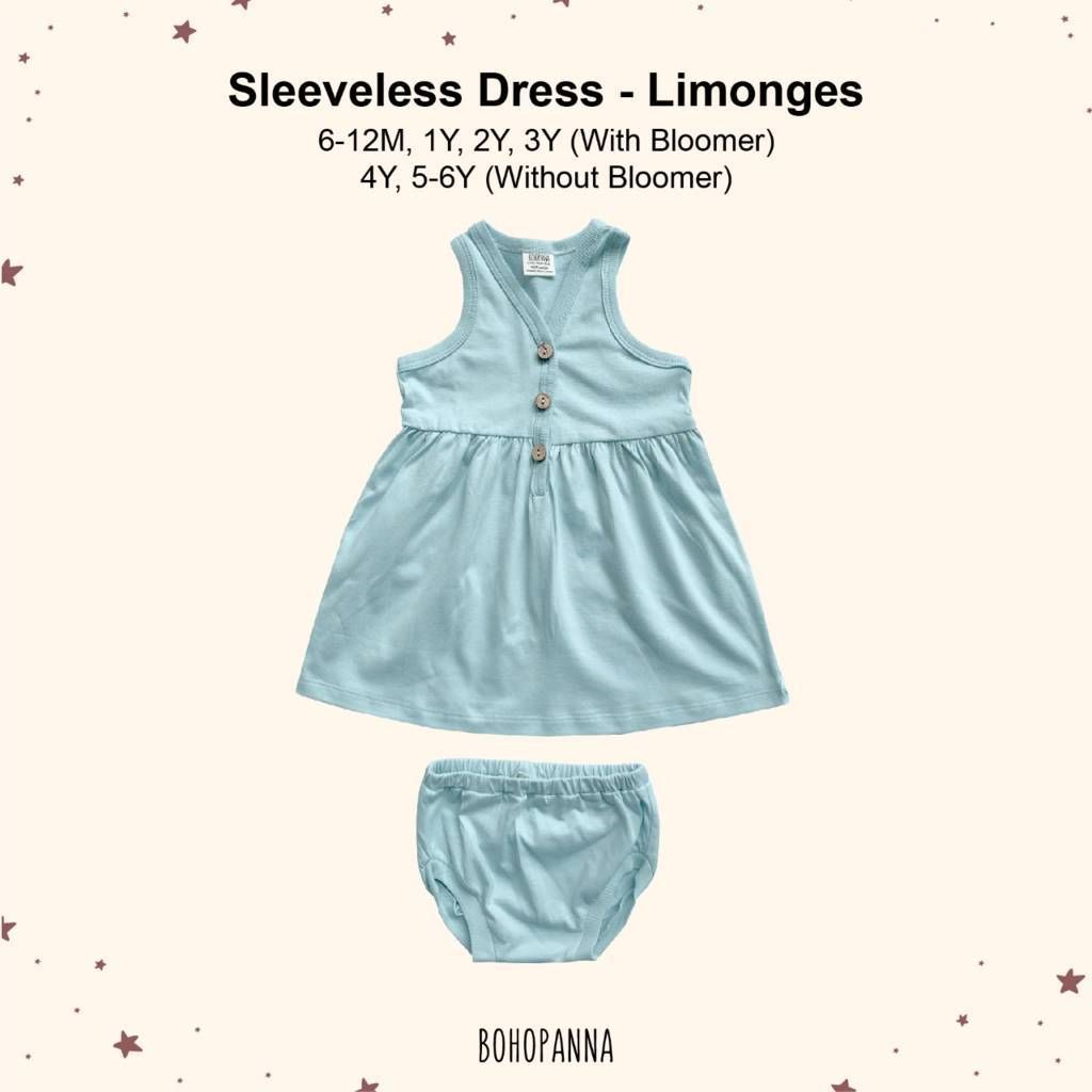 BOHOPANNA - SLEEVELESS DRESS - LIMONGES 3Y - Dress Anak Perempuan - 1