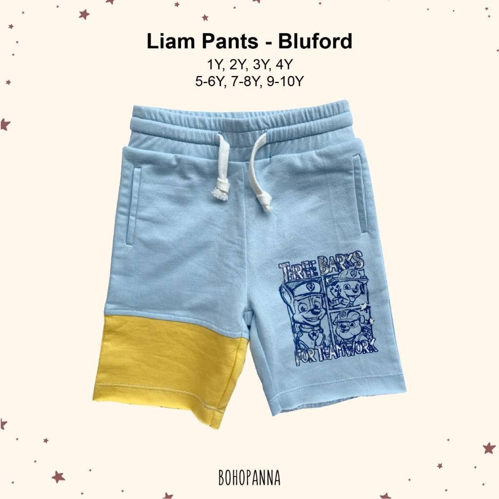 BOHOPANNA - LIAM PANT PAW PATROL - BLUE FORD 3Y - CELANA ANAK - 1