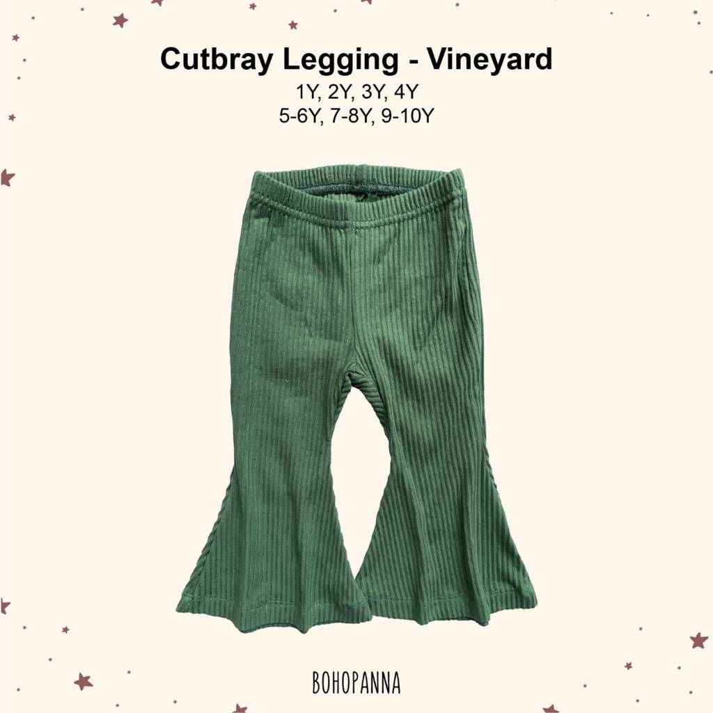 BOHOPANNA - CUTBRAY LEGGING PANTS - VINEYARD 5-6Y - CELANA ANAK - 1