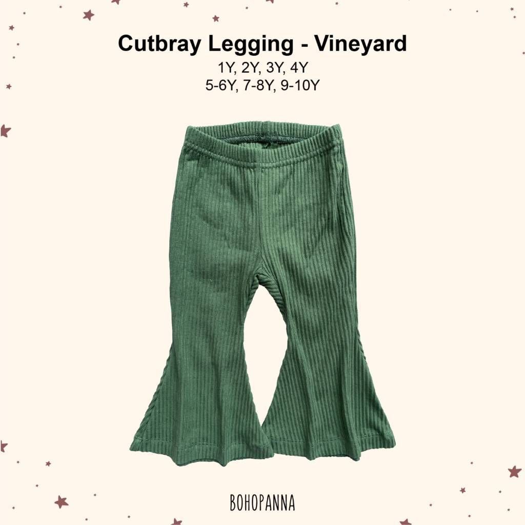 BOHOPANNA - CUTBRAY LEGGING PANTS - VINEYARD 4Y - CELANA ANAK - 1