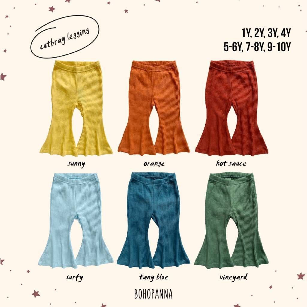 BOHOPANNA - CUTBRAY LEGGING PANTS - VINEYARD 4Y - CELANA ANAK - 3