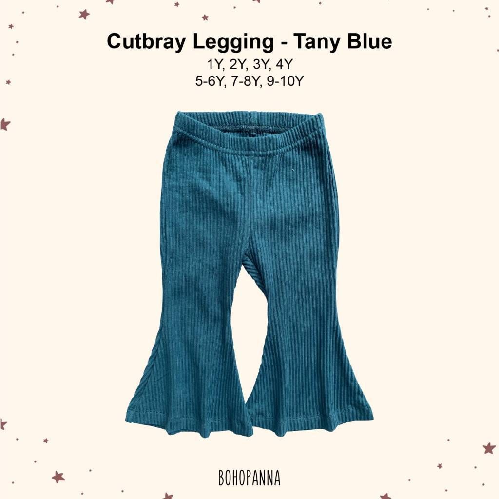 BOHOPANNA - CUTBRAY LEGGING PANTS - TANY BLUE 9-10Y - CELANA ANAK - 1