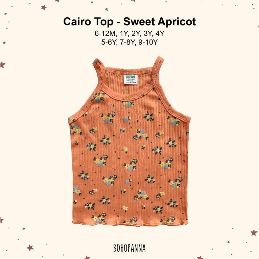 BOHOPANNA - CAIRO TOP - SWEET APRICOT 2Y - ATASAN ANAK - 1