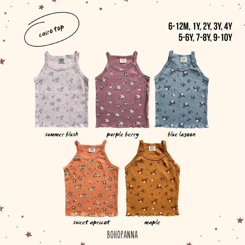 BOHOPANNA - CAIRO TOP - MAPLE 6-12M - ATASAN ANAK - 3