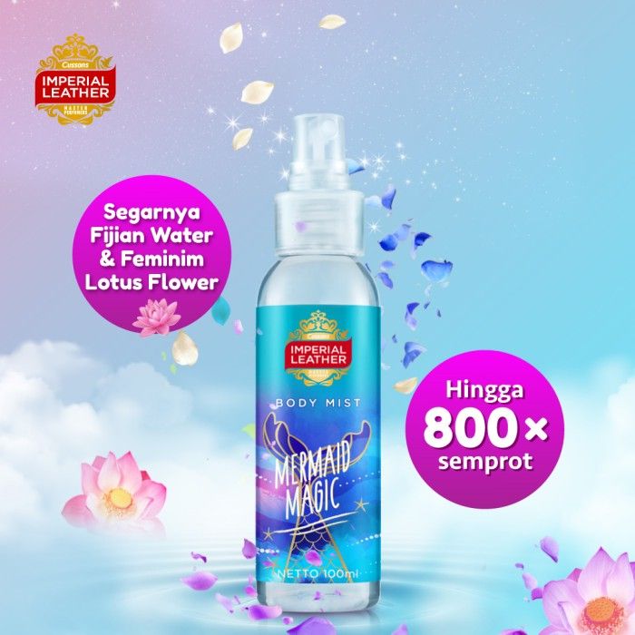 Imperial Leather Body Mist Mermaid Magic & Cosmic Unicorn Free Pouch - 2