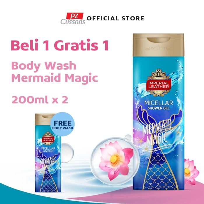 Beli 1 Gratis 1 - Imperial Leather Body Wash Mermaid Magic 250ml - 1
