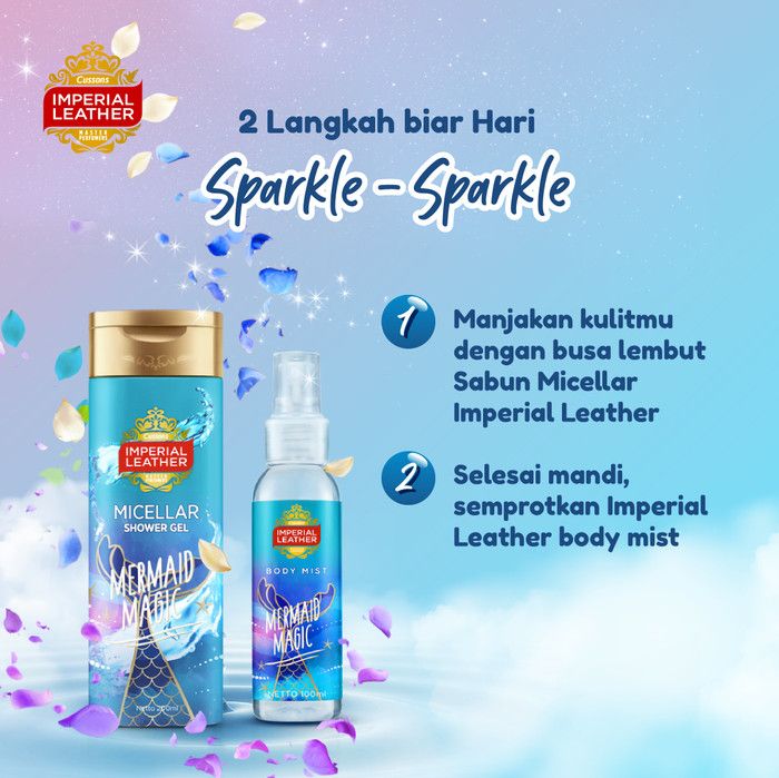 Beli 1 Gratis 1 - Imperial Leather Body Wash Mermaid Magic 250ml - 4