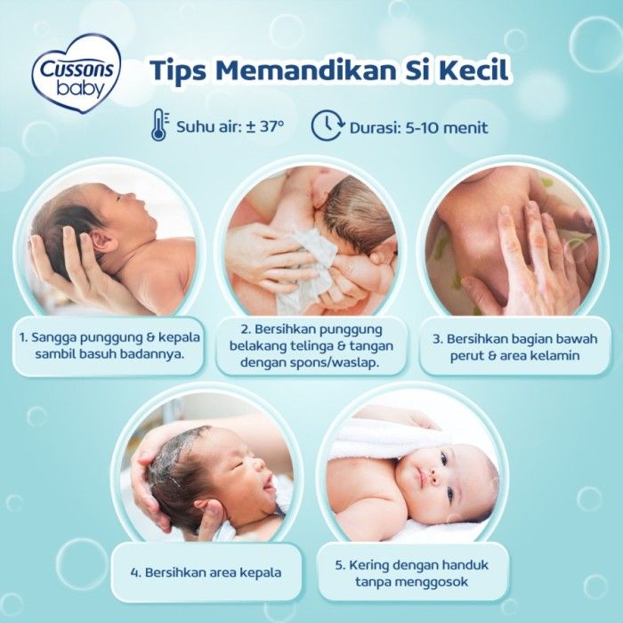 Cussons Baby Paket 3 Kebaikan Mild & Gentle- Baby Wash, Oil, Free Lotion - 4