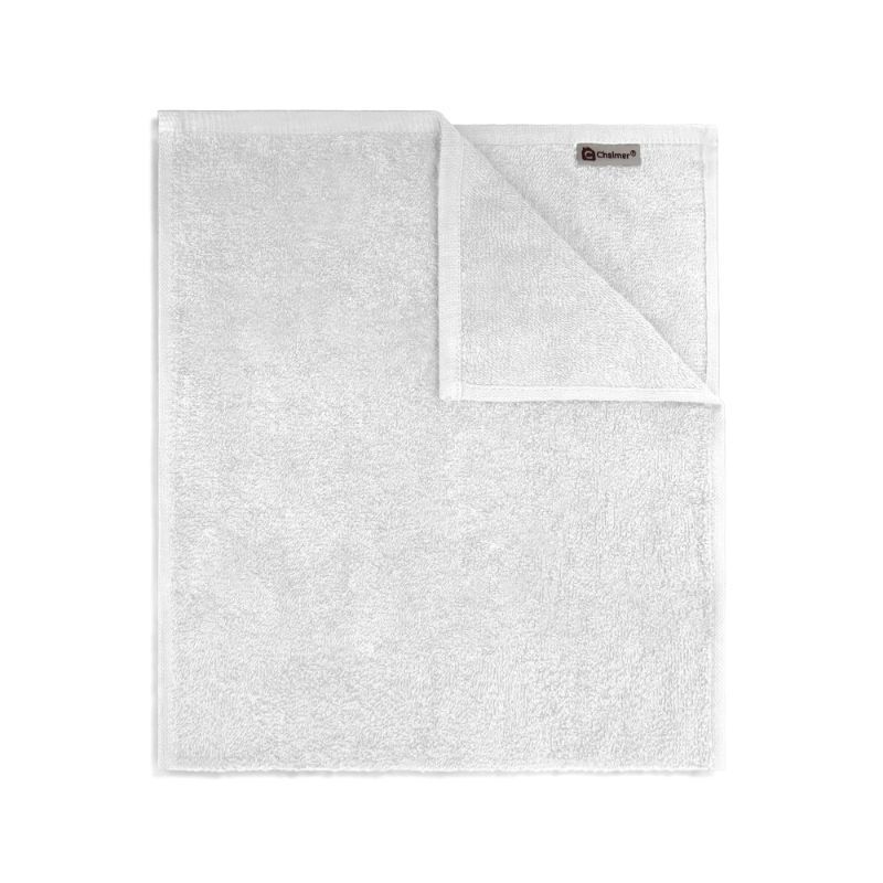 Handuk Kecil Chalmer 30x70 cm Handuk Olahraga Tangan Wajah Lap Serbaguna - Putih - 1