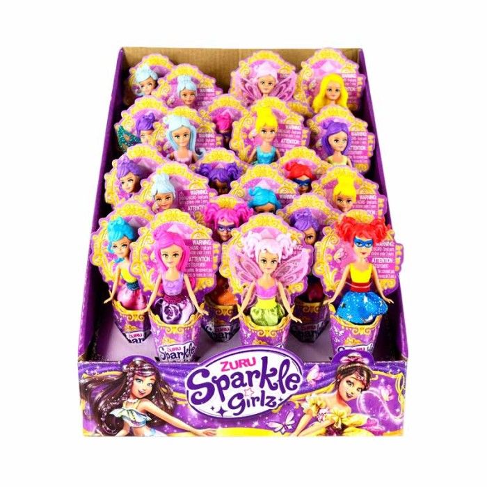 Boneka Anak - Zr10047Sq1 S001-Sparkle Girlz-Dolls-4" Mini Cone - 1