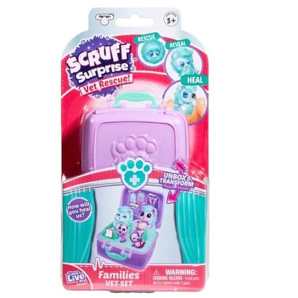 Boneka Anak - Scruff A Luvs - Vet Rescue Family Vet Set 30084 - 2