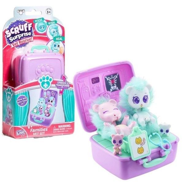 Boneka Anak - Scruff A Luvs - Vet Rescue Family Vet Set 30084 - 1