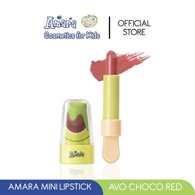 Amara Mini Lipstick Avo Choco Red - 2