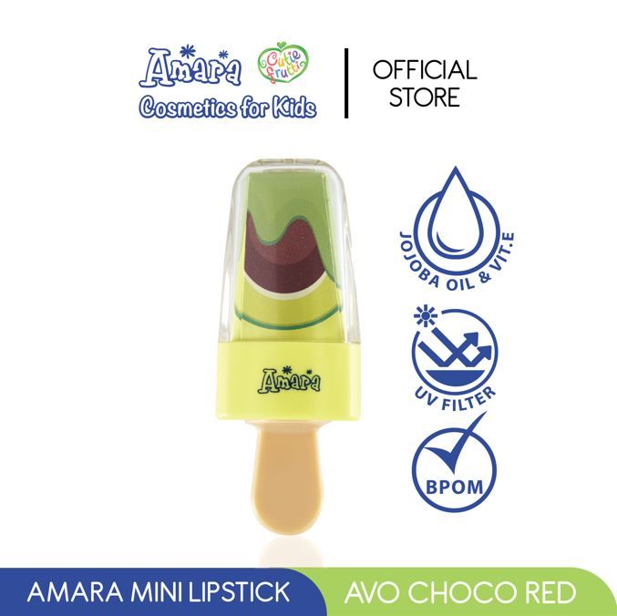 Amara Mini Lipstick Avo Choco Red - 1