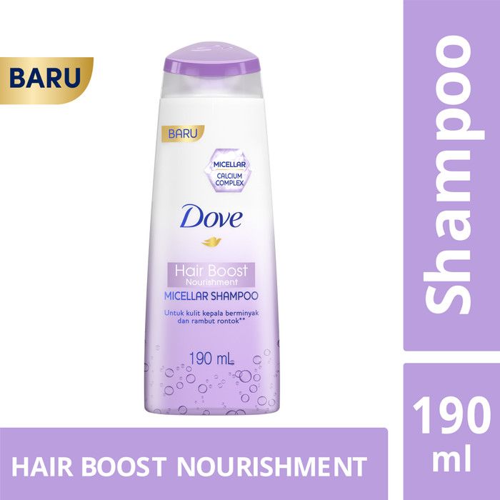 Dove Micellar Shampoo Hair Boost Nourishment 190ml - 1