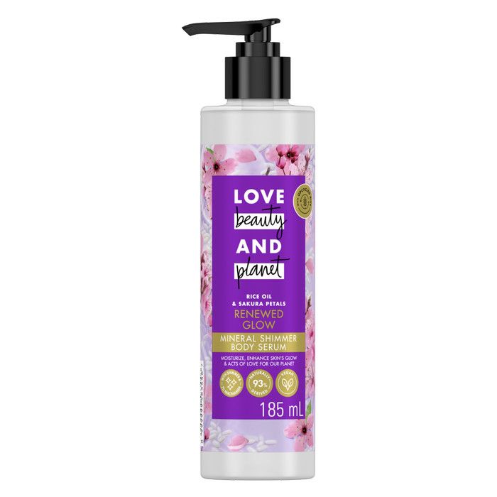 Love Beauty & Planet Rice Oil & Sakura Glow Body Serum with 2% Niacinamide 185 ml - 2