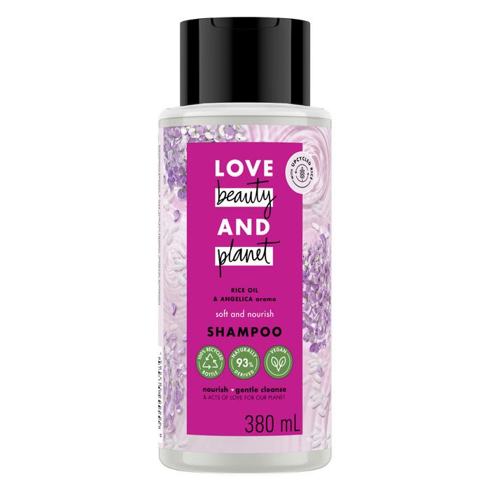 Love Beauty & Planet Rice Oil & Angelica Soft & Nourish Shampoo 380ml - 2
