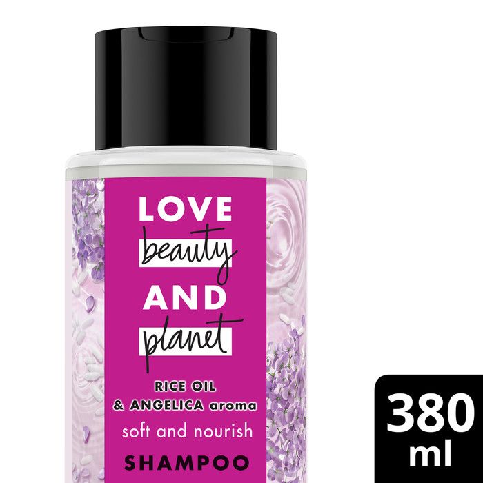 Love Beauty & Planet Rice Oil & Angelica Soft & Nourish Shampoo 380ml - 1