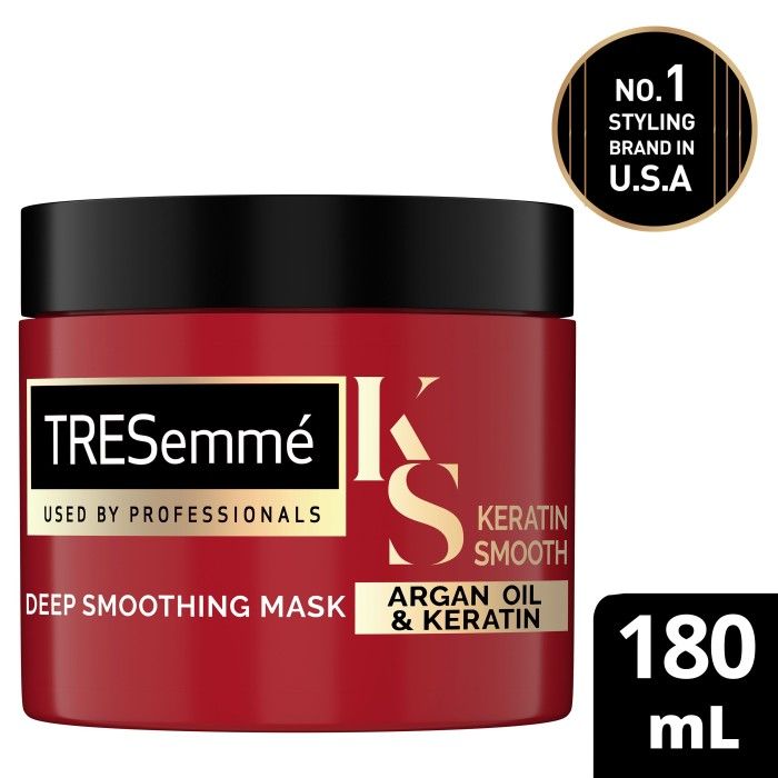 Tresemme Keratin Deep Smoothening Hair Mask Perawatan Rambut Rusak & Anti Kusut 180ML - 1