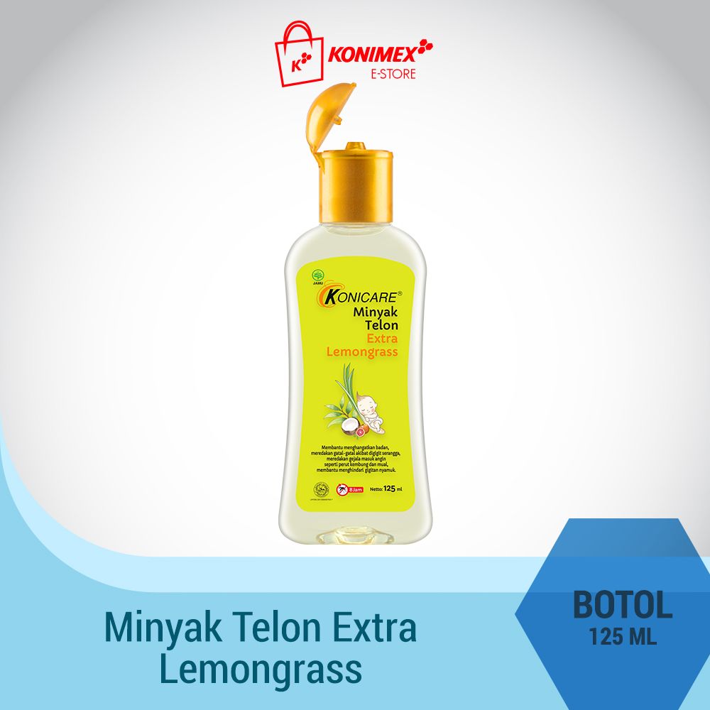 Konicare Minyak Telon Extra Lemongrass 125ml - 2