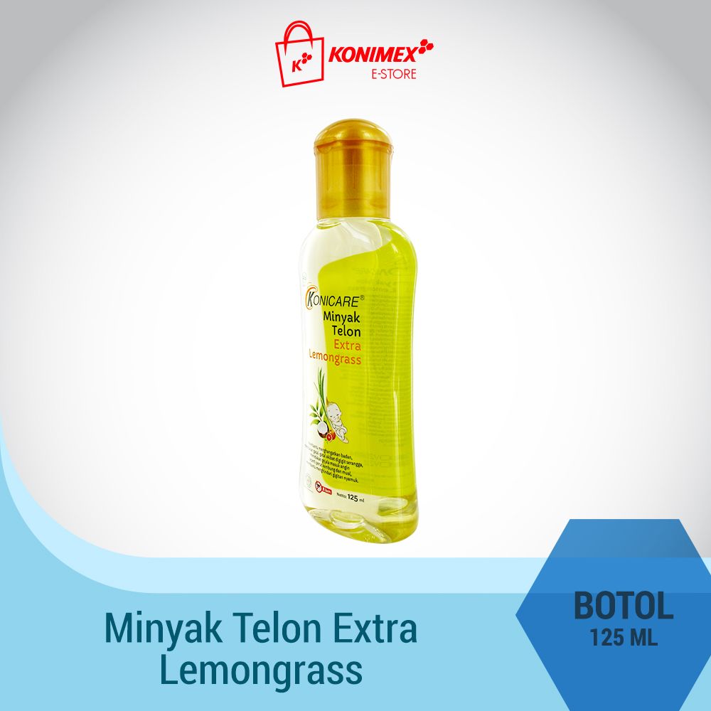 Konicare Minyak Telon Extra Lemongrass 125ml - 3