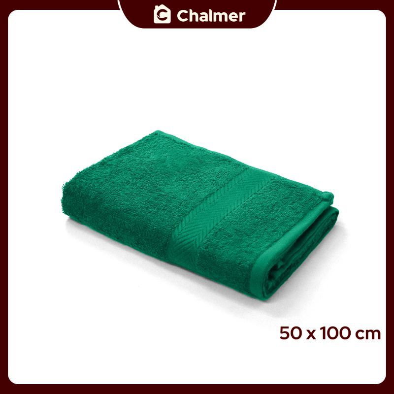 Handuk Mandi Chalmer 50x100 cm Medium Handuk Travel - Hijau Tosca - 1