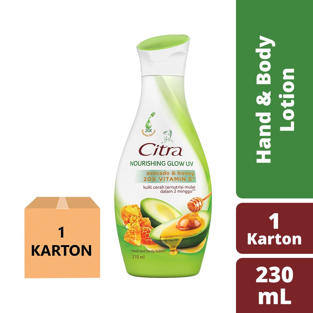 Citra Avocado Honey Nourishing White 230Ml 1Karton - 1