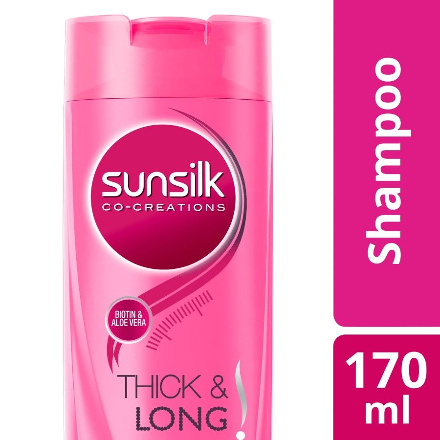 Sunsilk Shampoo Thick & Long 170Ml 1 Karton - 2