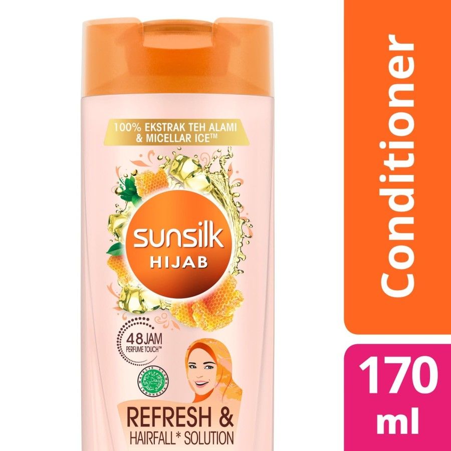 Sunsilk Conditioner Hijab Refresh 170Ml 1 Karton - 2