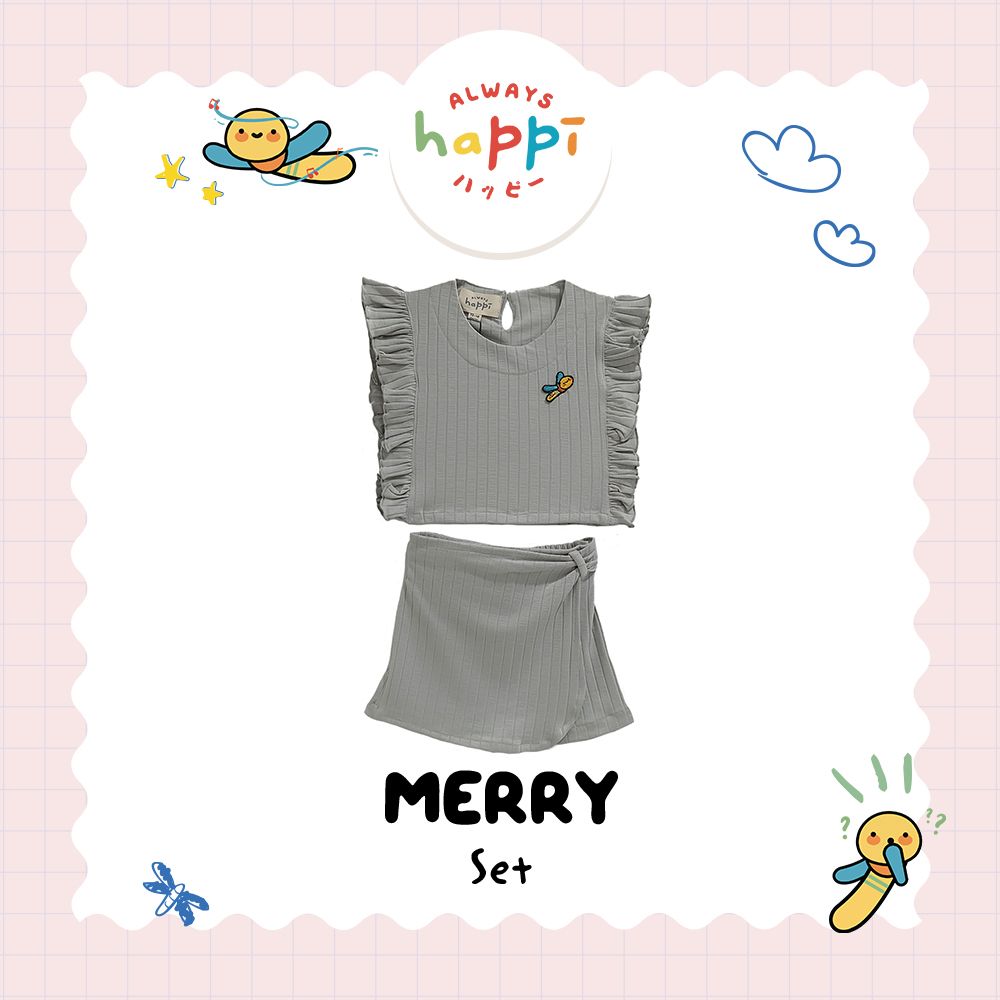 Always Happi Merry Set Grey BABY - AH10 - 1