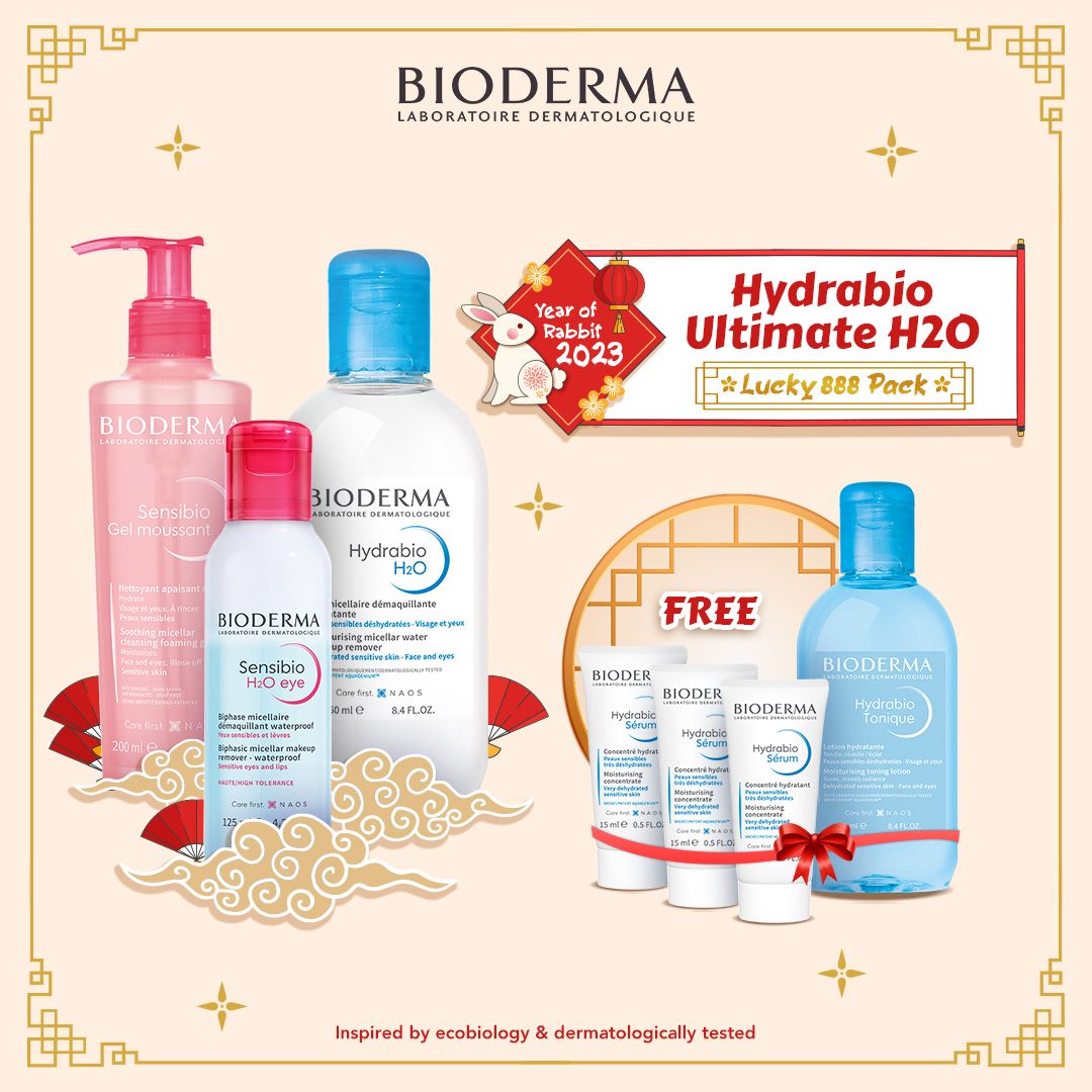 Bioderma Hydrabio Ultimate H2O Lucky 888 Pack - 1