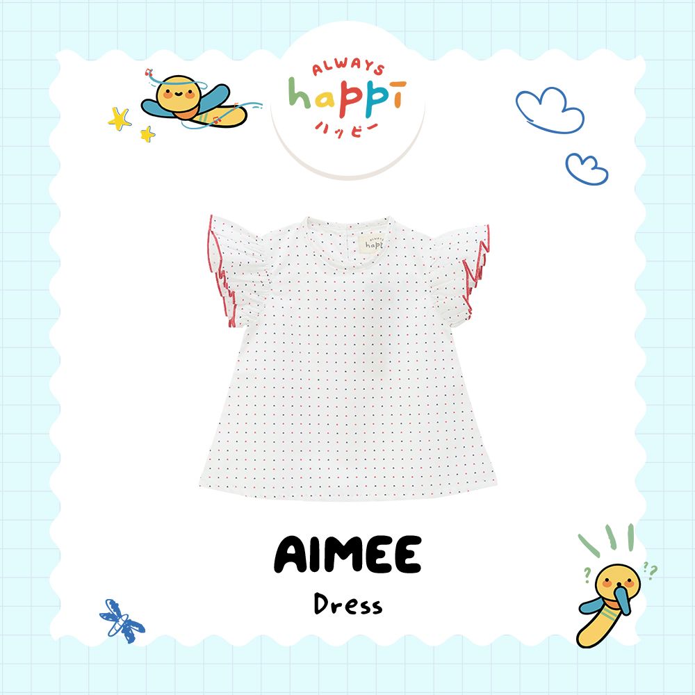 Always Happi Aimee Love Red BABY - AH21 - 12-18 months - 1