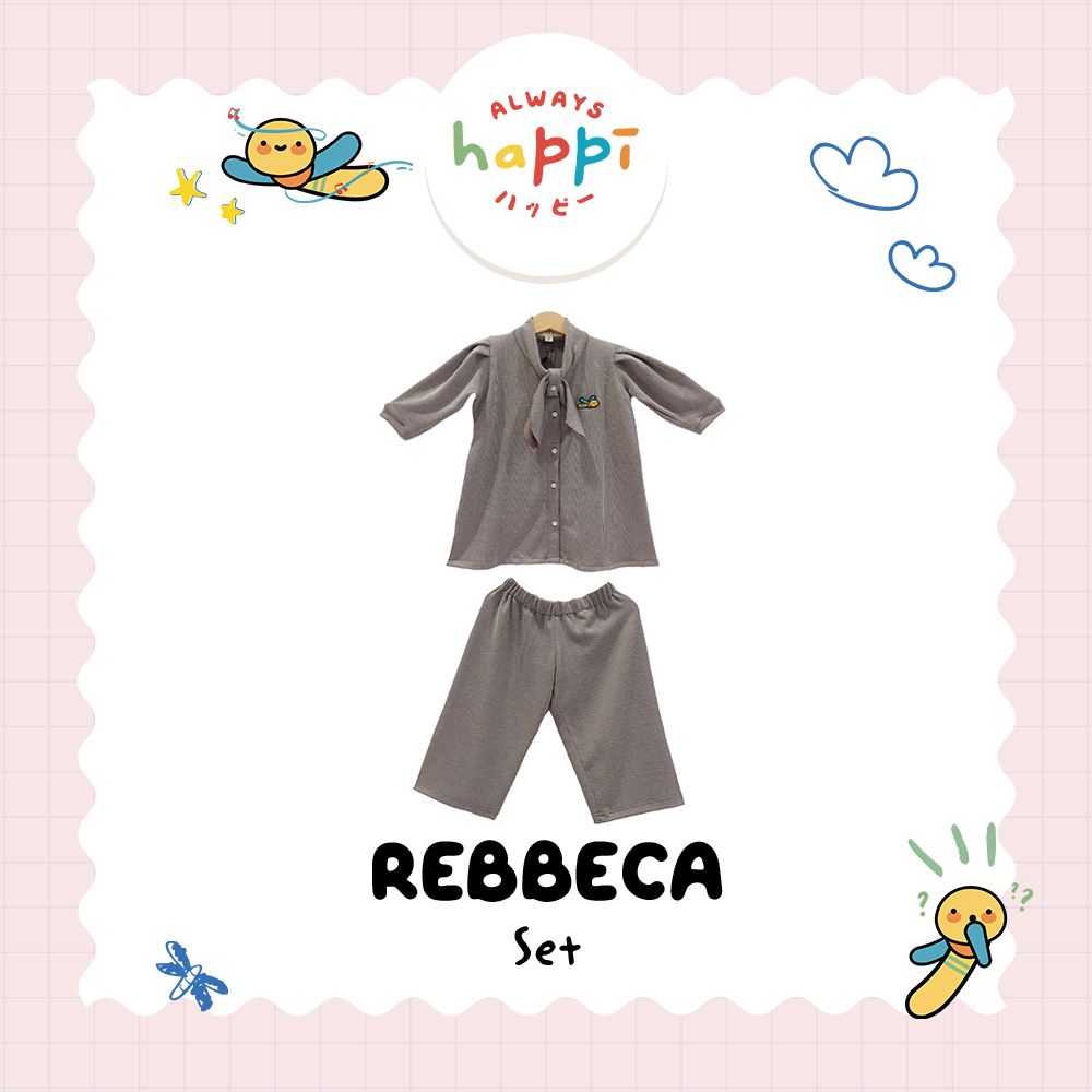 Always Happi Rebbeca Set Grey KIDS - AH05 - 4 - 1